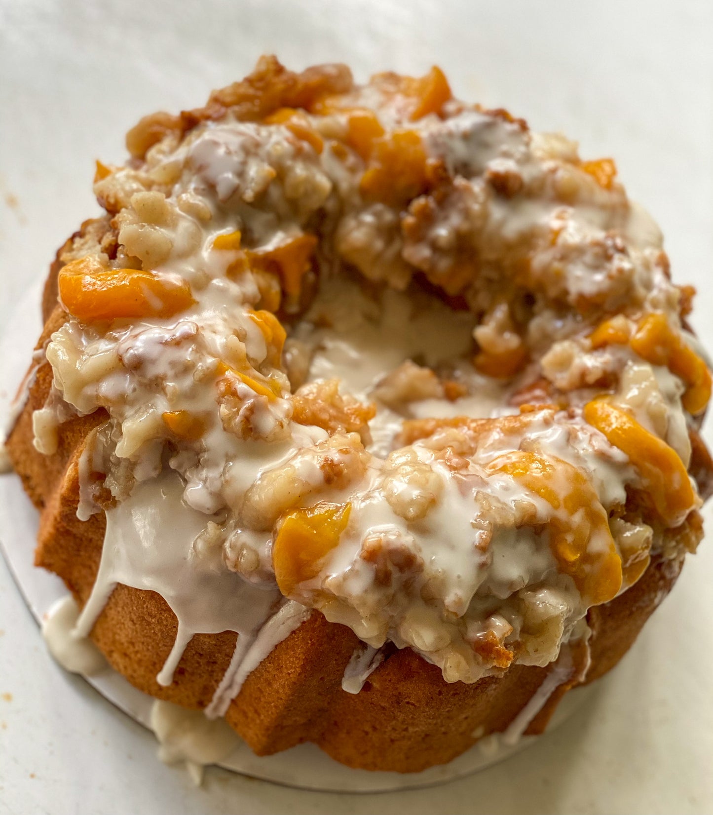 Peach Cobbler Poundcake